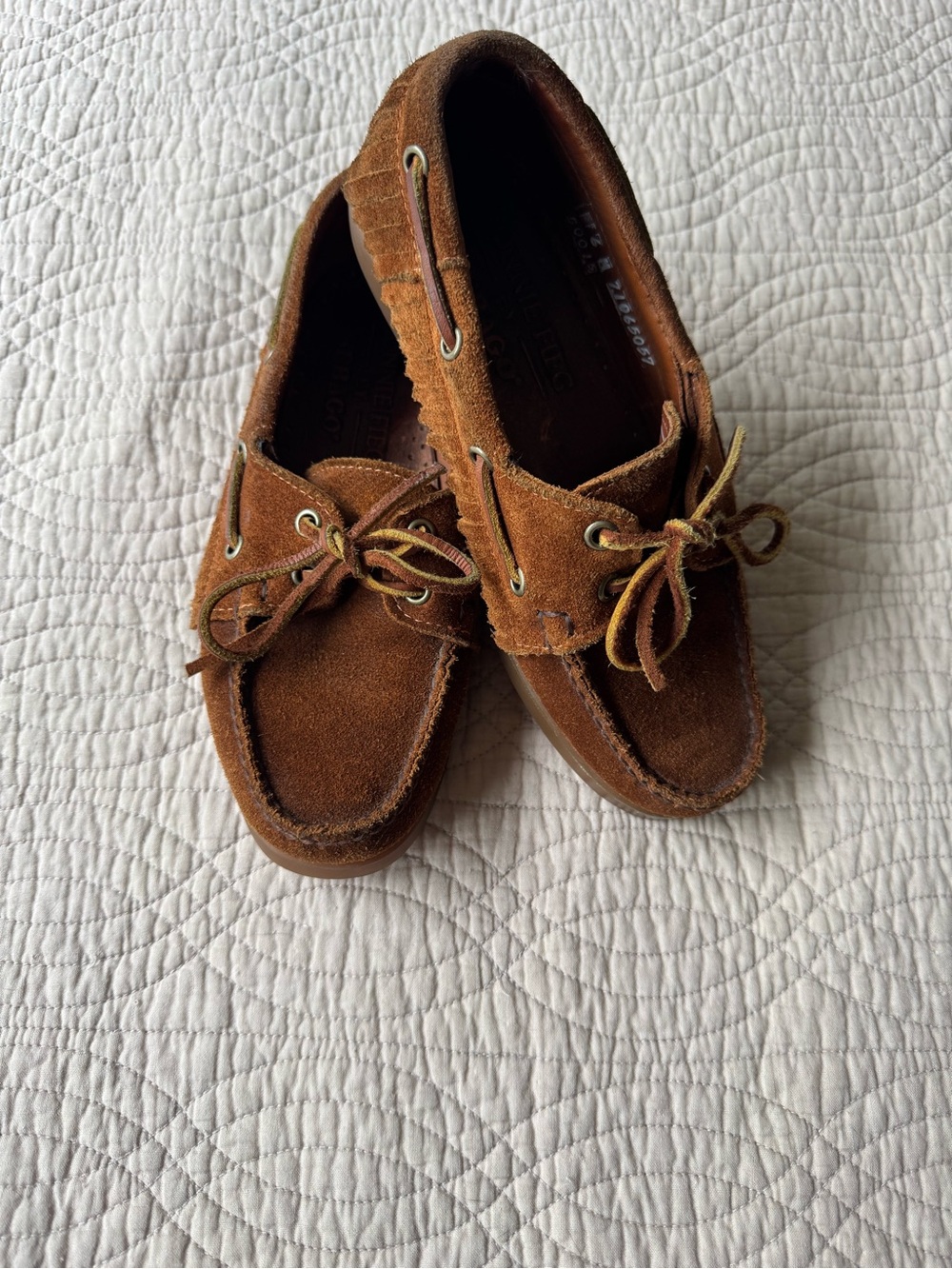 Sebago Ronnie Fieg collab moc boat shie